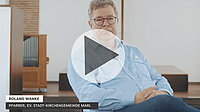 Mann, Roland Wanke, Pfarrer, Ev. Stadt-Kirchengemeinde Marl, Videostandbild.