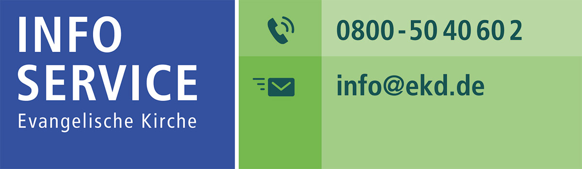 Info Service: Evangelische Kirche Kontakt Telefonnummer und E-Mail.